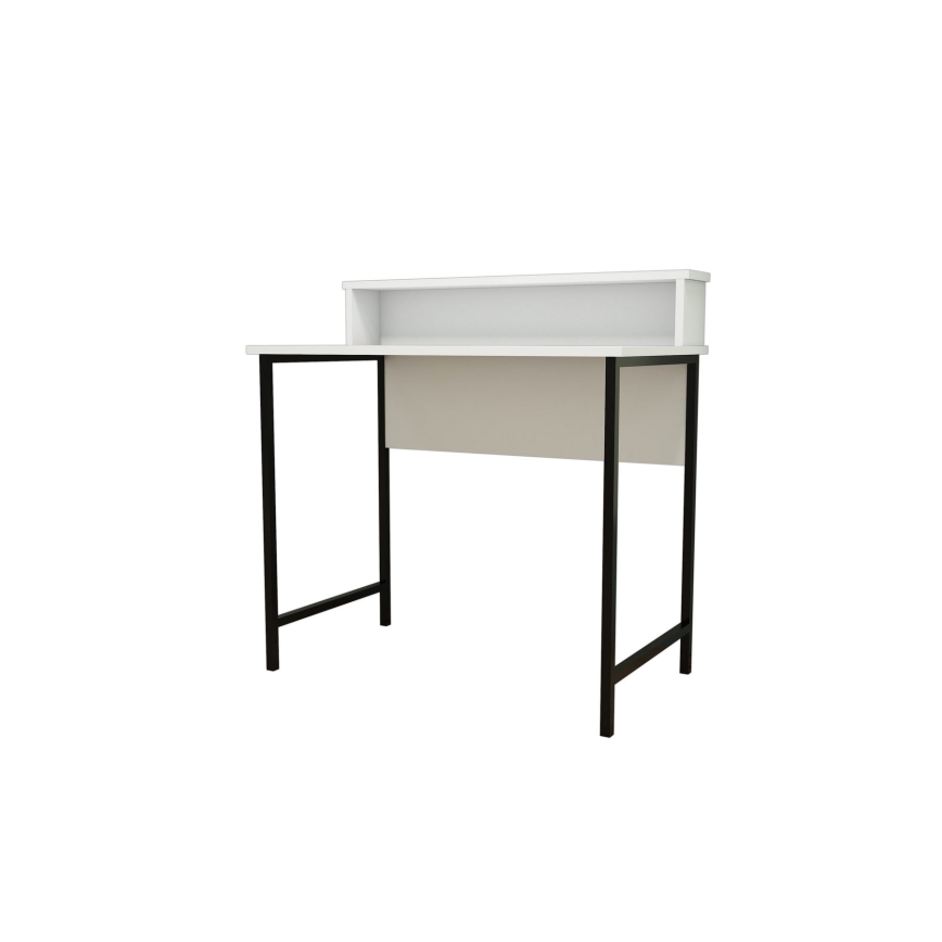 Arbetsbord USO 90,8x90 cm vit/svart