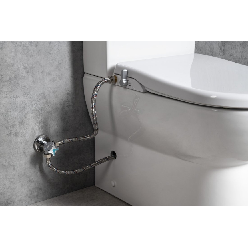 Arco - Hörnkombinationsventil ARCO, blank krom