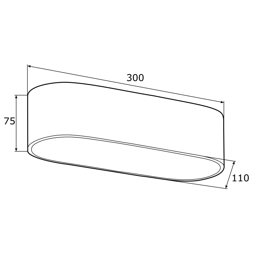 Argon 0907 - Taklampa TONI 2xE27/15W/230V silver