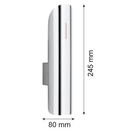 Argon 1038 - Vägglampa AKRON 2xG9/5W/230V