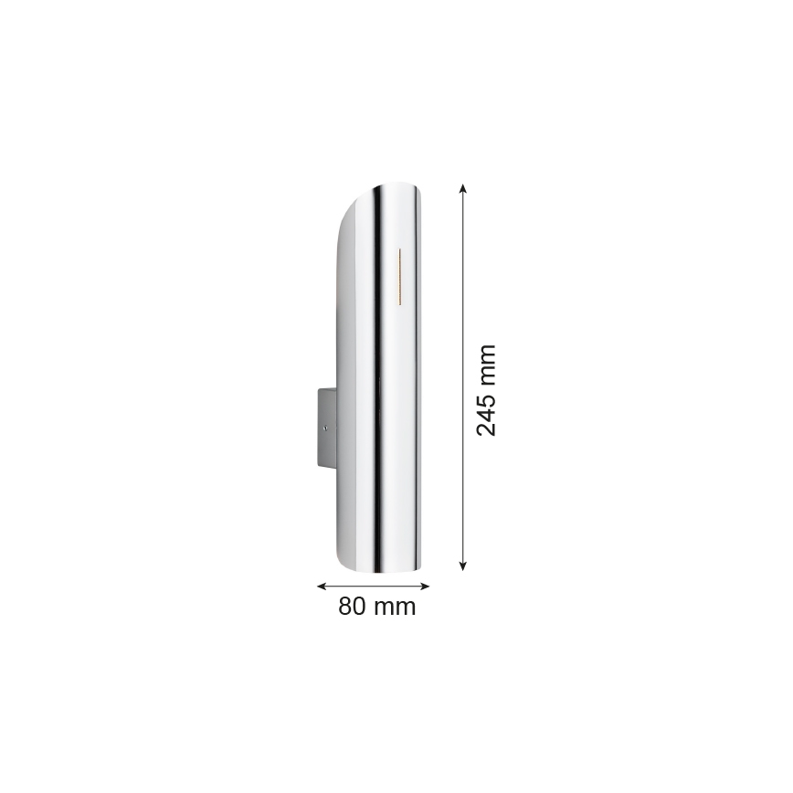 Argon 1038 - Vägglampa AKRON 2xG9/5W/230V