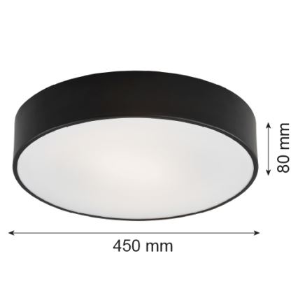 Argon 1186 - Takbelysning DARLING 3xE27/15W/230V