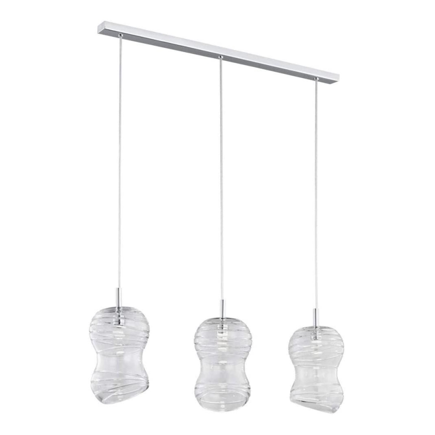 Argon 1366 - LED Ljuskrona med snöre COMO 3xLED/5W/230V