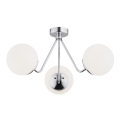 Argon 1477 - Surface-mounted ljuskrona TOMAR 3xE27/15W/230V skinande krom
