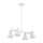 Argon 1773 - Pendelkrona AVALONE 4xE27/15W/230V vit/gyllene