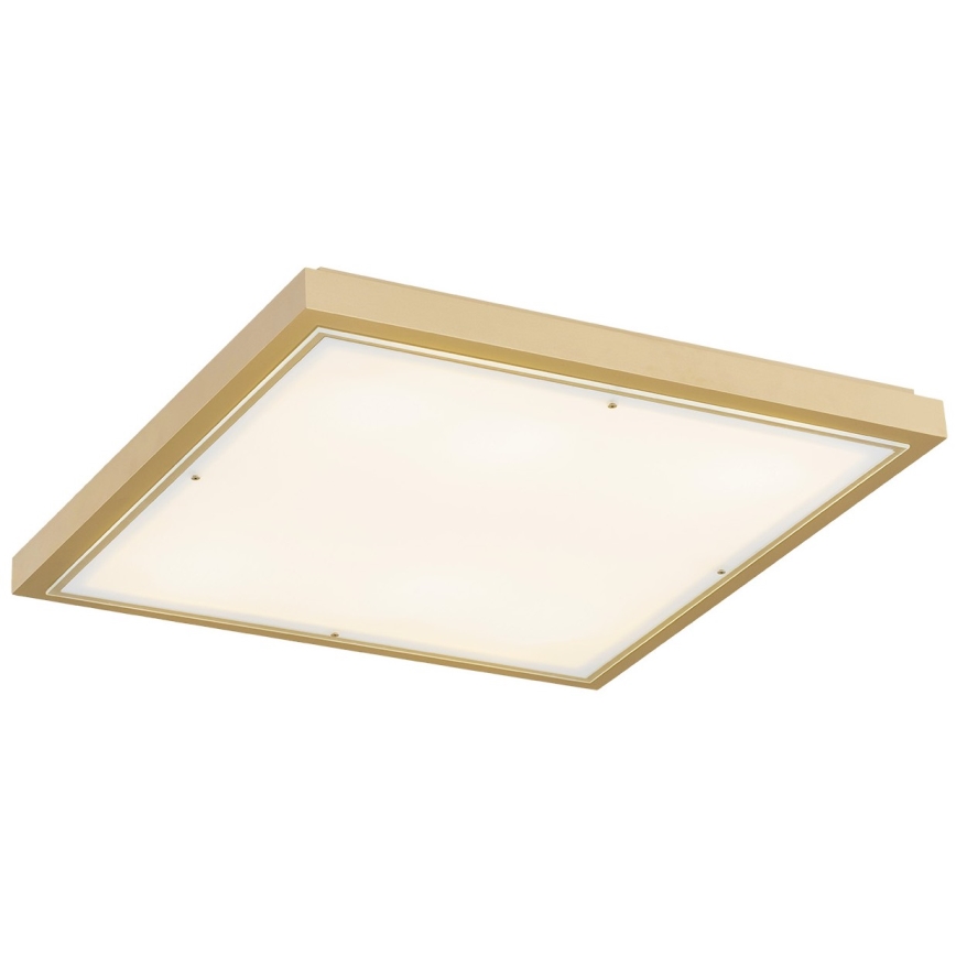 Argon 1816 - Taklampa CARLSON 4xE27/15W/230V 60x60 cm guld