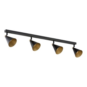 Argon 1817 - Spotlight LUCINDA 4xE14/7W/230V svart
