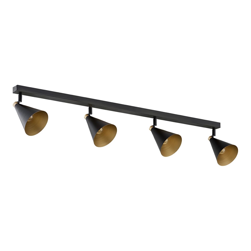 Argon 1817 - Spotlight LUCINDA 4xE14/7W/230V svart