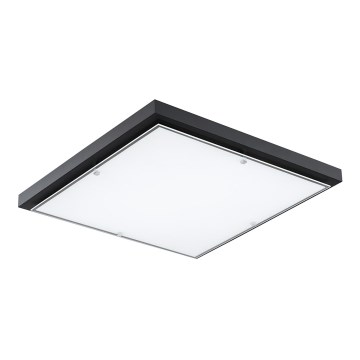 Argon 1826 - Taklampa CARLSON 4xE27/15W/230V 60x60 cm svart