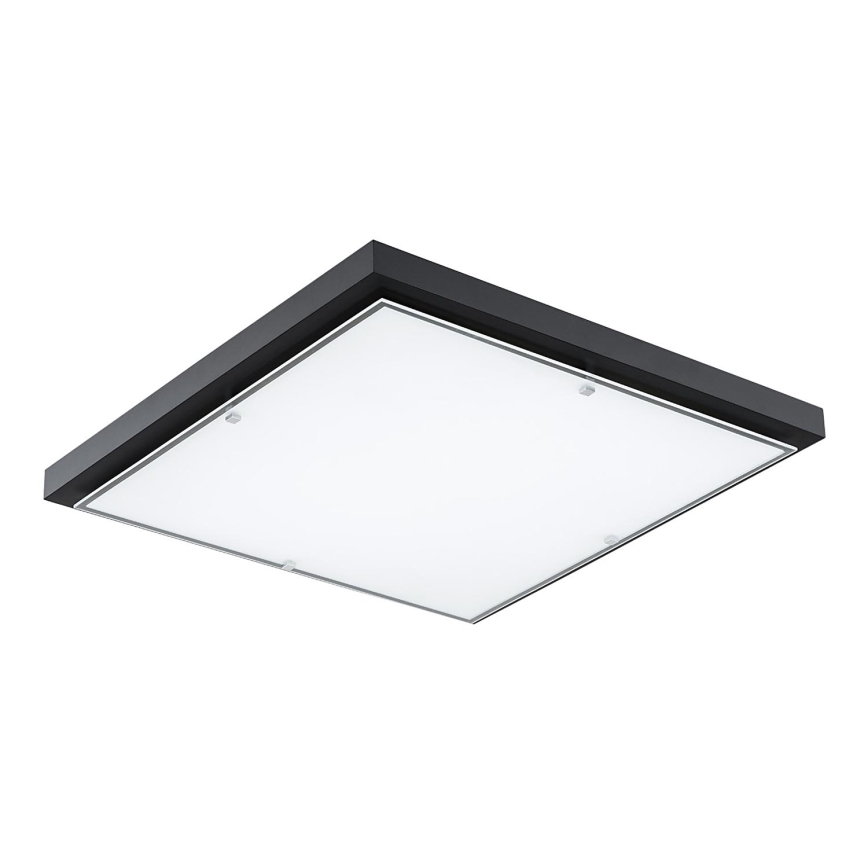 Argon 1826 - Taklampa CARLSON 4xE27/15W/230V 60x60 cm svart