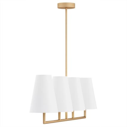 Argon 1828 - Pendelkrona SAFIANO 4xE27/15W/230V guld
