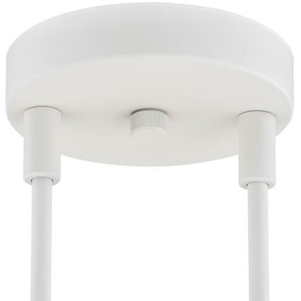 Argon 1841 - Pendelkrona ABSOS 4xE14/7W/230V alabaster vit