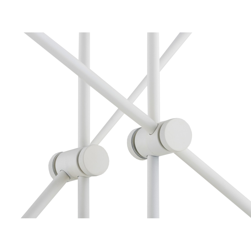Argon 1841 - Pendelkrona ABSOS 4xE14/7W/230V alabaster vit