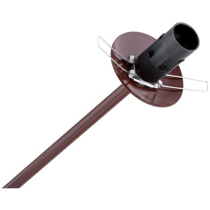 Argon 1842 - Pendelkrona ABSOS 4xE14/7W/230V alabaster brun