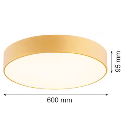 Argon 2081 - Takbelysning DARLING 5xE27/15W/230V guld