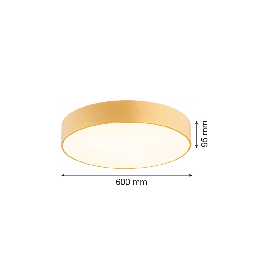 Argon 2081 - Takbelysning DARLING 5xE27/15W/230V guld