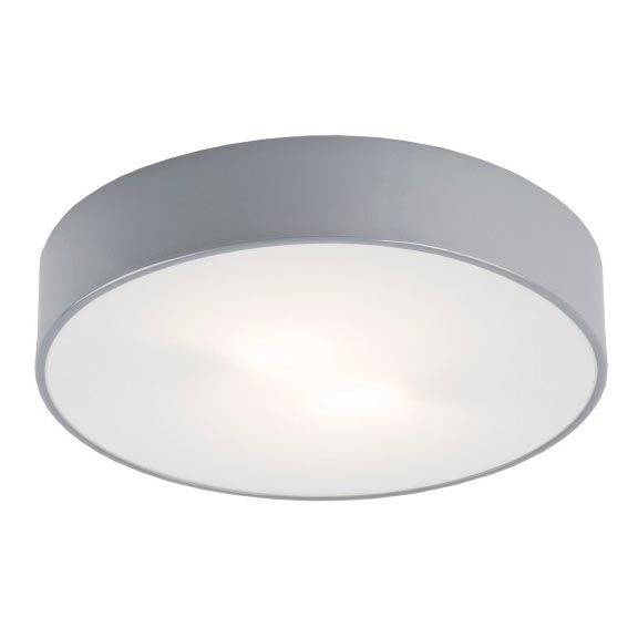 Argon 2083 - Taklampa DARLING 5xE27/15W/230V Ø 60 cm grå