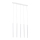 Argon 2136 - Taklampa ETNA 5xG9/6W/230V vit