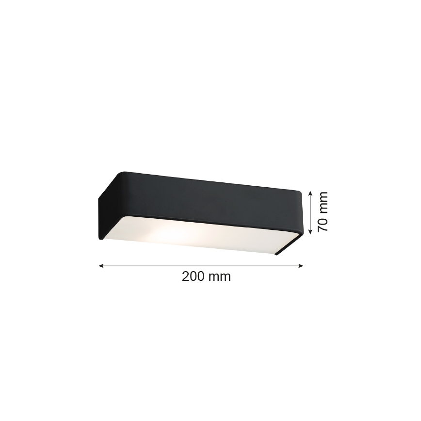 Argon 3079 - Vägglampa RODAN 1xE27/15W/230V