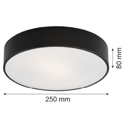 Argon 3081 - Takbelysning DARLING 2xE27/15W/230V