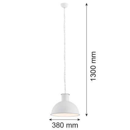 Argon 3193 - Ljuskrona EUFRAT 1xE27/60W/230V