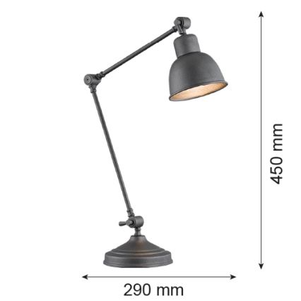 Argon 3195 - Bordslampa EUFRAT 1xE27/15W/230V