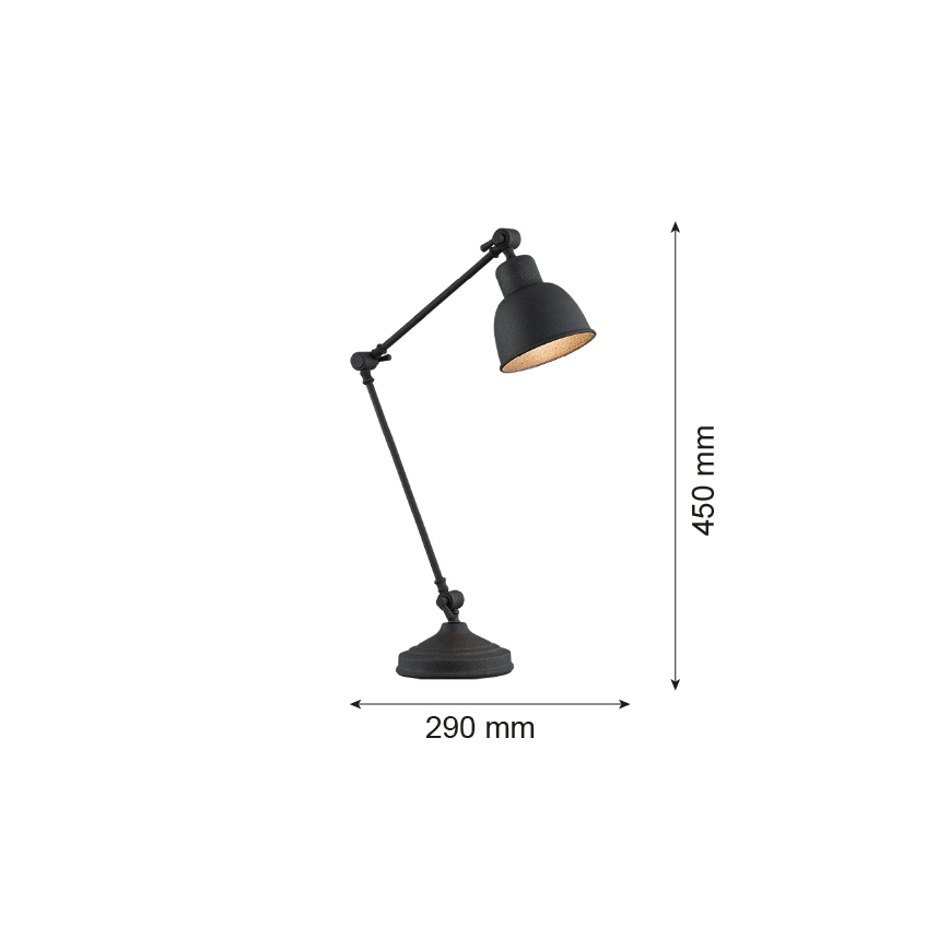 Argon 3197 - Bordslampa EUFRAT 1xE27/15W/230V