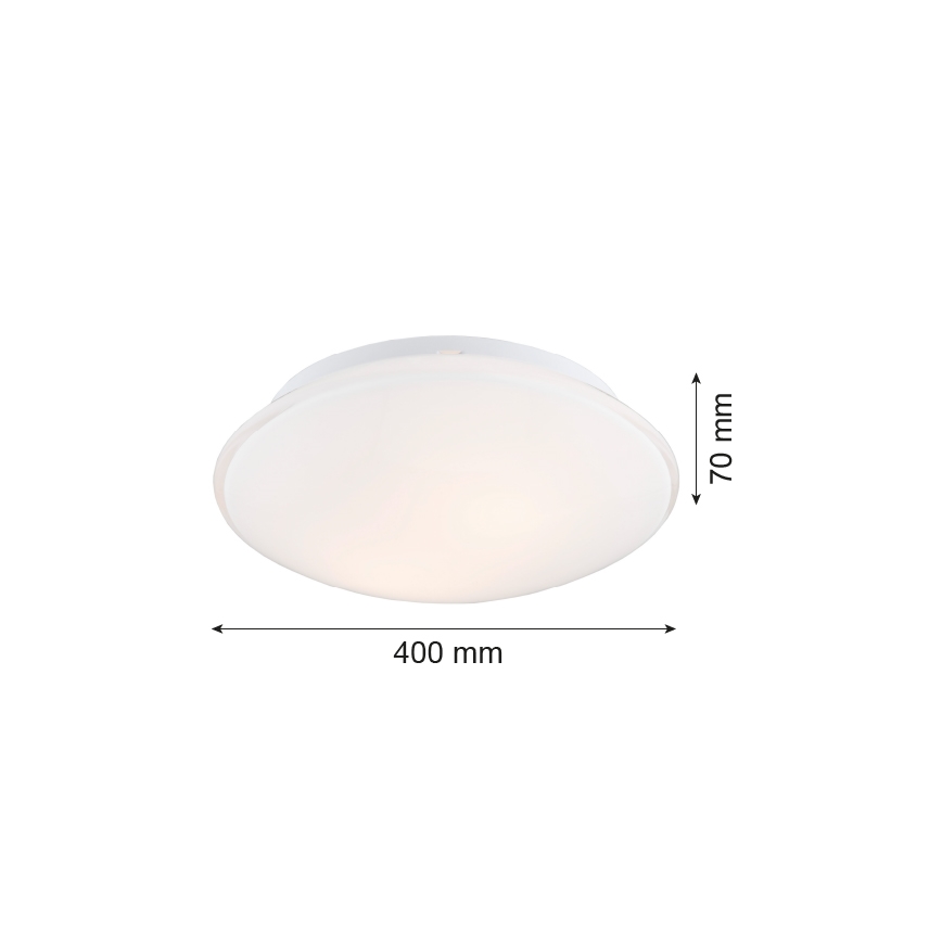 Argon 3224 - Taklampa GIN 3xE27/15W/230V vit