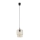 Argon 3273 - Ljuskrona med upphängningsrem NEWA 1xE27/15W/230V beige