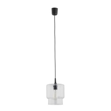 Argon 3275 - Ljuskrona med upphängningsrem NEWA 1xE27/15W/230V genomskinlig