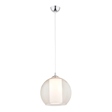 Argon 3433 - Ljuskrona med textilsladd ORGANZA 1xE27/15W/230V