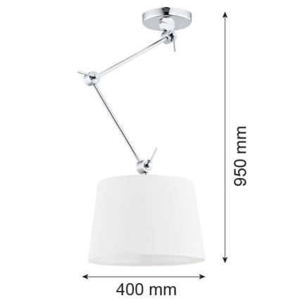 Argon 3548 - Hängande lampa  ZAKYNTOS 1xE27/60W