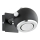 Argon 3638 - Väggspotlight KOS 1xGU10/5W/230V svart/skinande krom