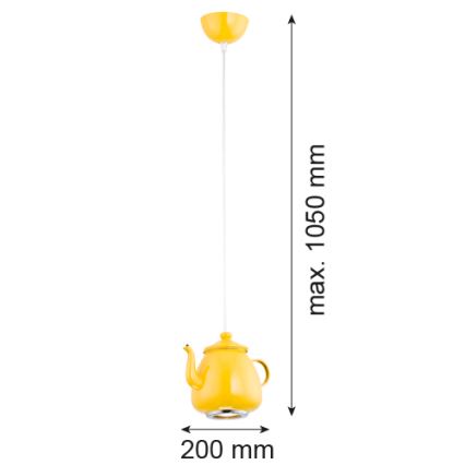 Argon 3651 - Hängande lampa JAMAJKA 1xGU10/50W/230V