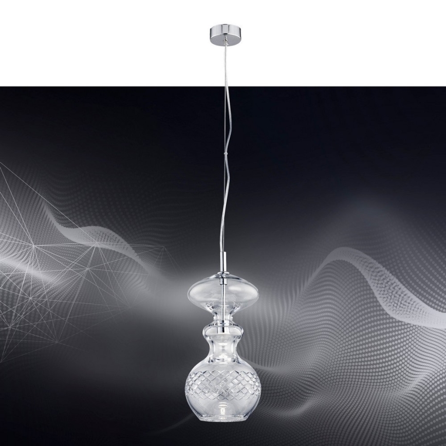 Argon 3800 - LED Ljuskrona med snöre MODENA LED/8W/230V