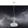 Argon 3805 - LED Ljuskrona med snöre GROSEETO LED/8W/230V