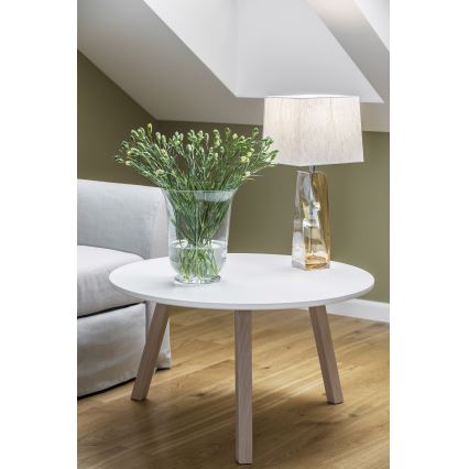 Argon 3840 - Bordslampa LILLE 1xE27/15W/230V vit
