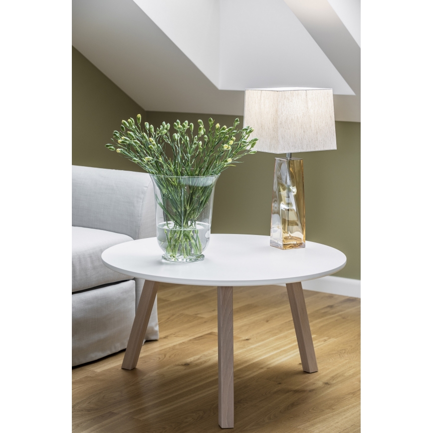 Argon 3840 - Bordslampa LILLE 1xE27/15W/230V vit