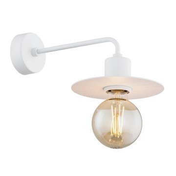 Argon 3878 - Vägglampa CORSO 1xE27/15W/230V vit