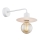 Argon 3878 - Vägglampa CORSO 1xE27/15W/230V vit