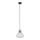 Argon 4047 - Ljuskrona med upphängningsrem DECORATO 1xE27/15W/230V svart