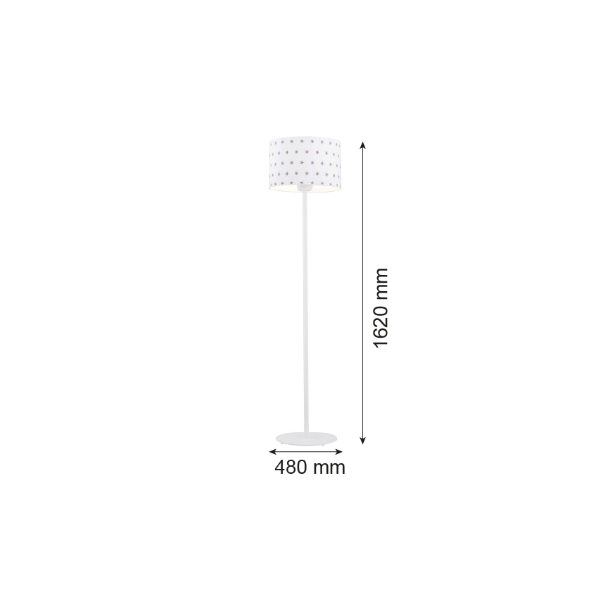 Argon 4129 - Golv lampa MAGIC 1xE27/15W/230V vit