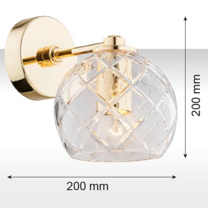 Argon 4202 - Vägglampa OVIEDO 1xE27/15W/230V