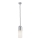 Argon 4211 - Ljuskrona med upphängningsrem BURGOS 1xE27/15W/230V skinande krom