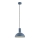 Argon 4221 - Ljuskrona med upphängningsrem SINES 1xE27/15W/230V diameter 28 cm blå