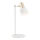 Argon 4256 - Bordslampa DORIA 1xE27/15W/230V vit/mässing