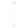 Argon 4258 - Golvlampa DORIA 1xE27/15W/230V vit/mässing