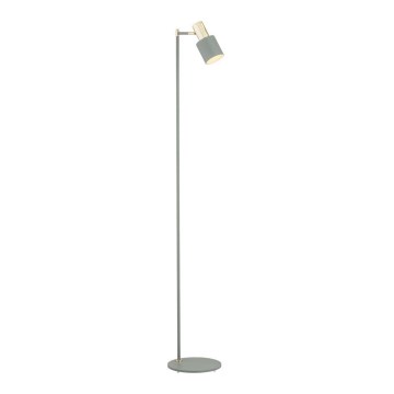 Argon 4271 - Golvlampa DORIA 1xE27/15W/230V grön/mässing