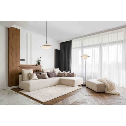 Argon 4282 - Takpendel TROY på vajer 1xE27/15W/230V beige