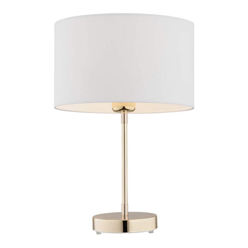 Argon 4301 - Bordslampa KARIN 1xE27/15W/230V vit/mässing